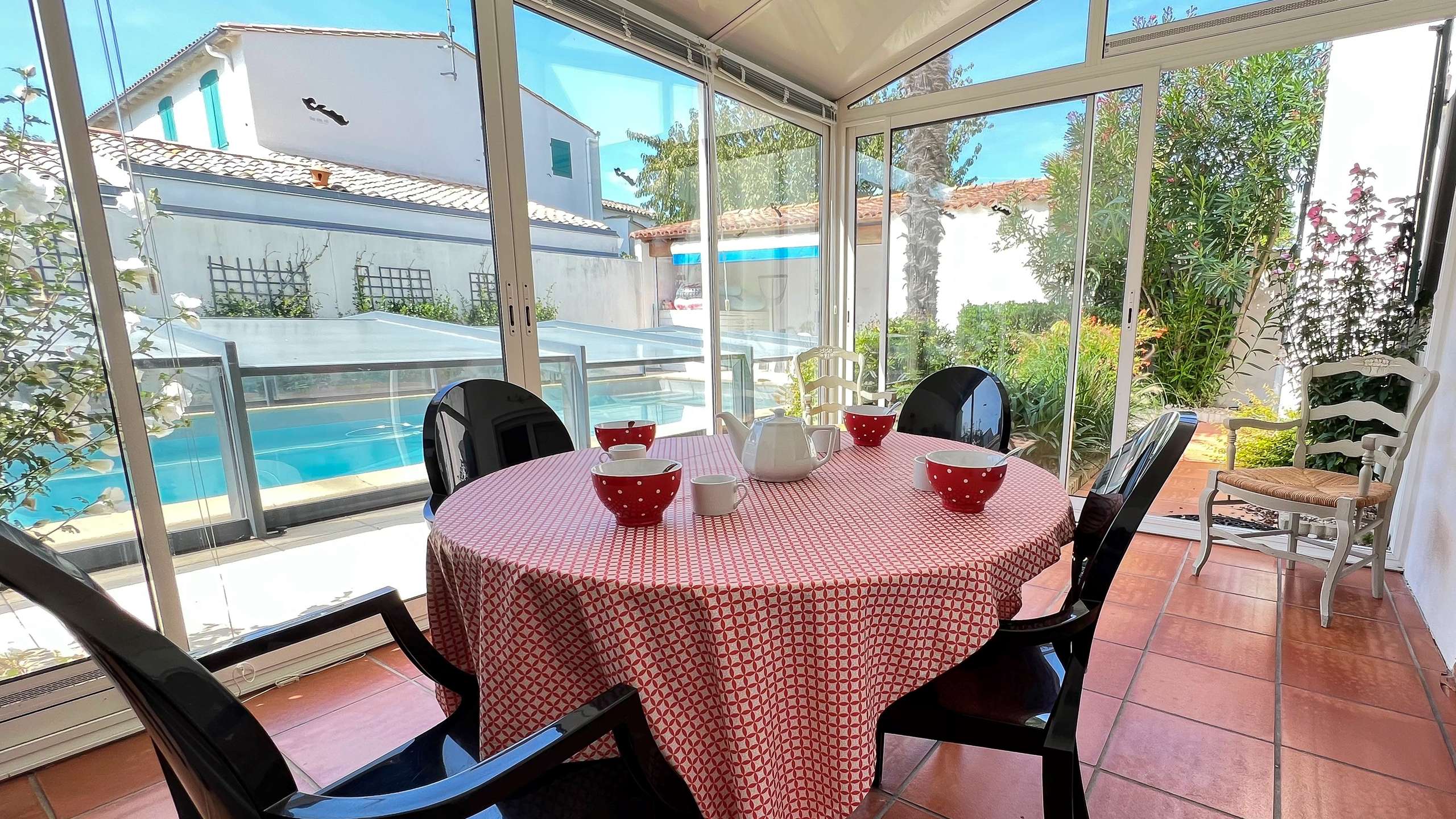 Photo 4 :  d'une maison située à La Flotte-en-Ré, île de Ré.