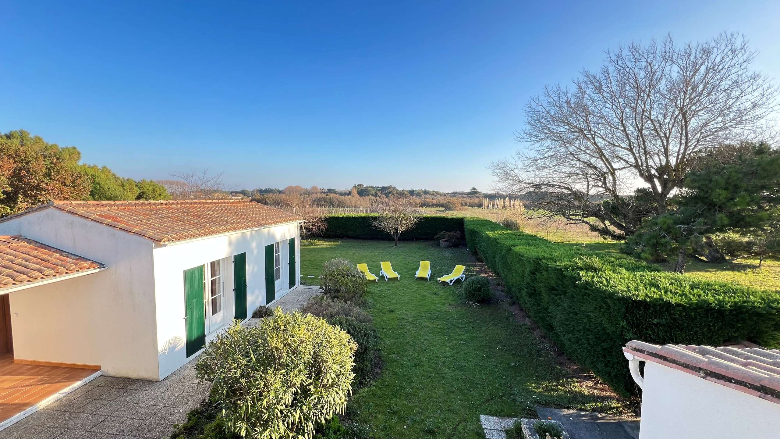 Photo 4 :  d'une maison située à La Couarde-sur-mer, île de Ré.