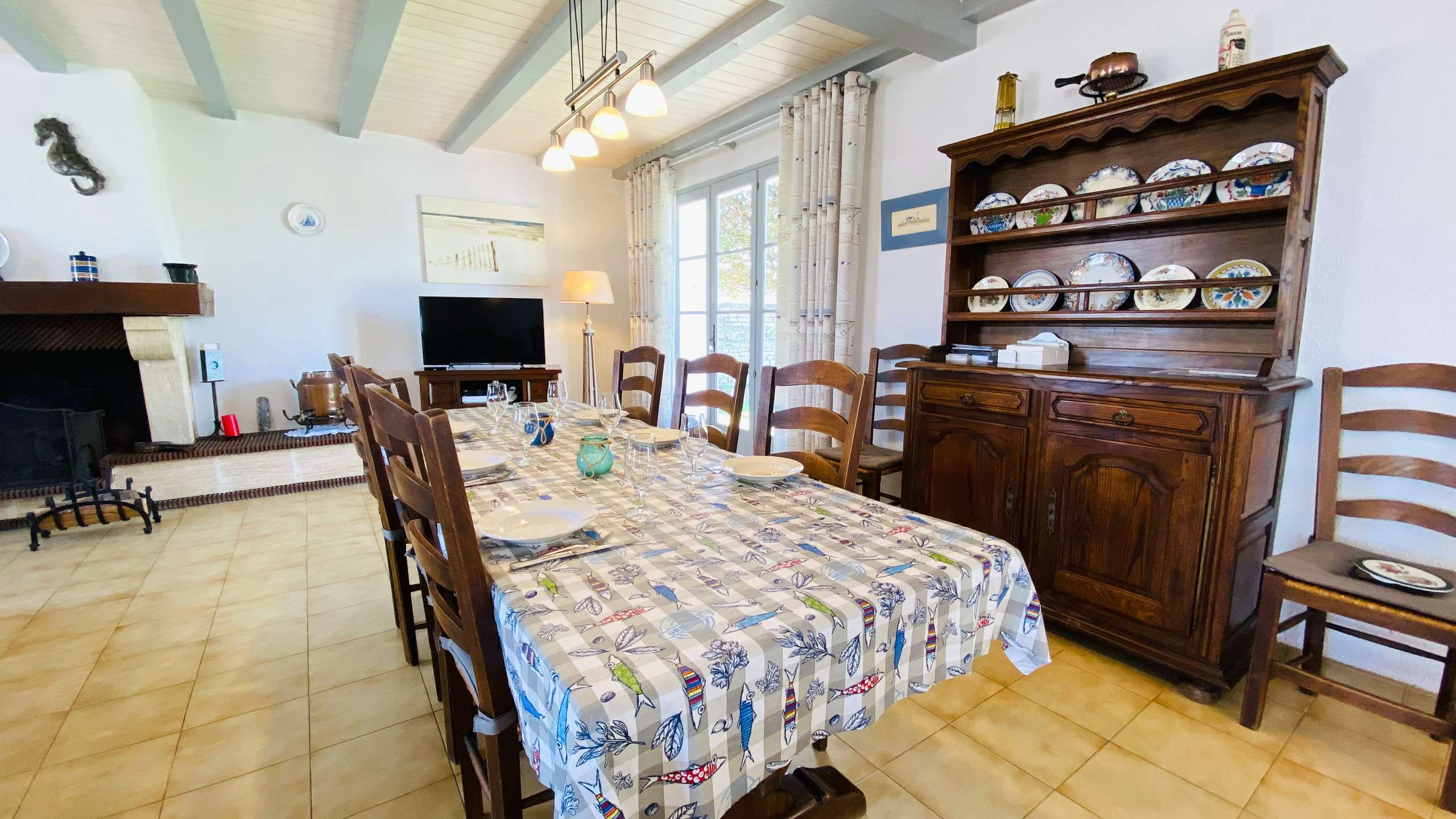 Photo 6 :  d'une maison située à Le Bois-Plage-en-Ré, île de Ré.