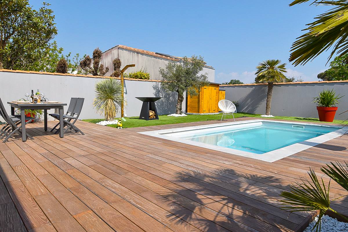 Photo 3 :  d'une maison située à La Couarde-sur-mer, île de Ré.