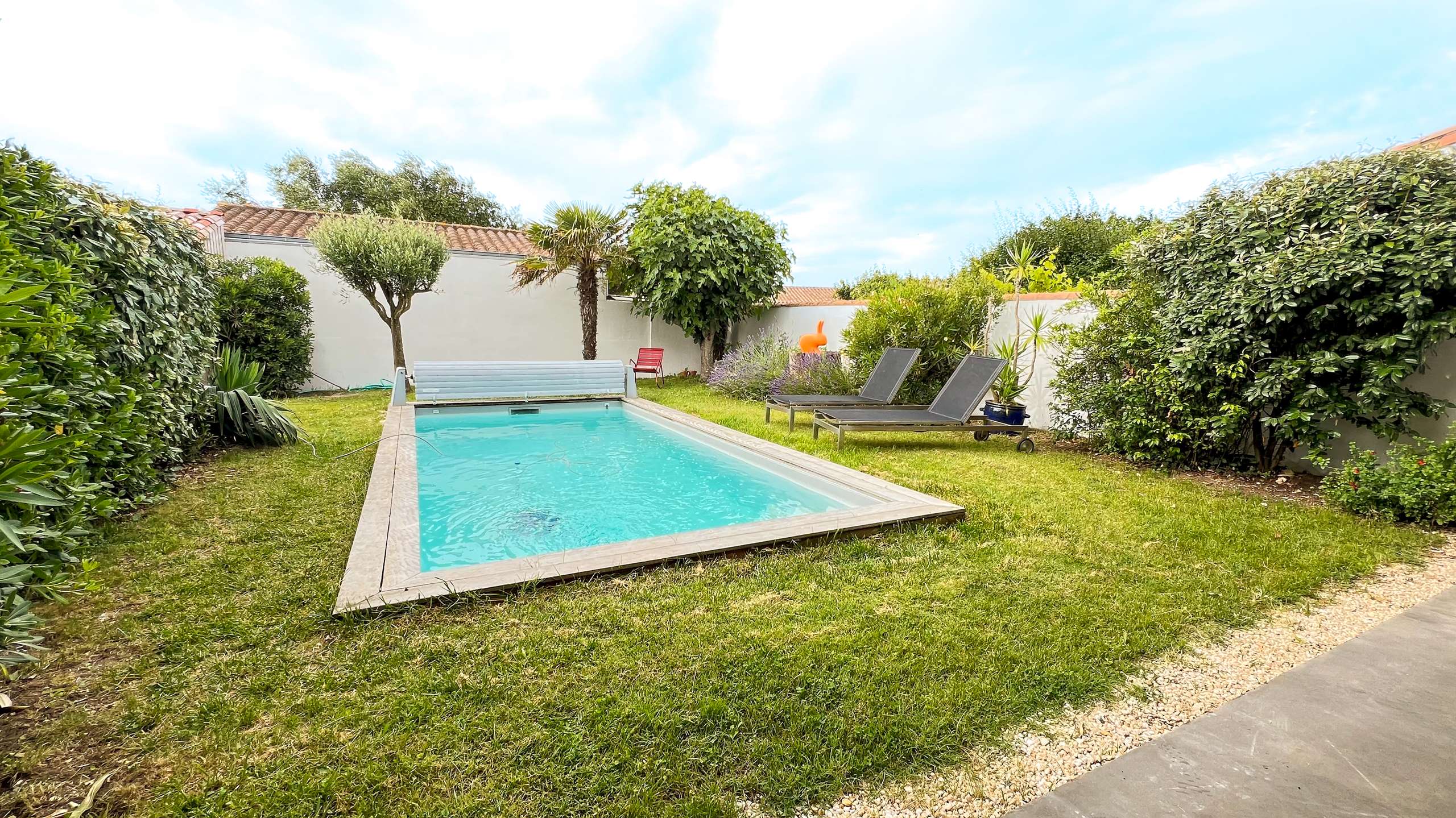 Photo 3 :  d'une maison située à Sainte-Marie-de-Ré, île de Ré.