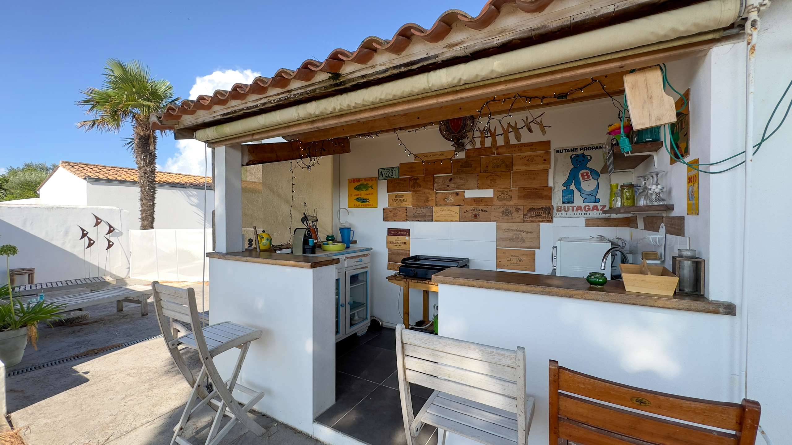 Photo 5 :  d'une maison située à La Couarde-sur-mer, île de Ré.