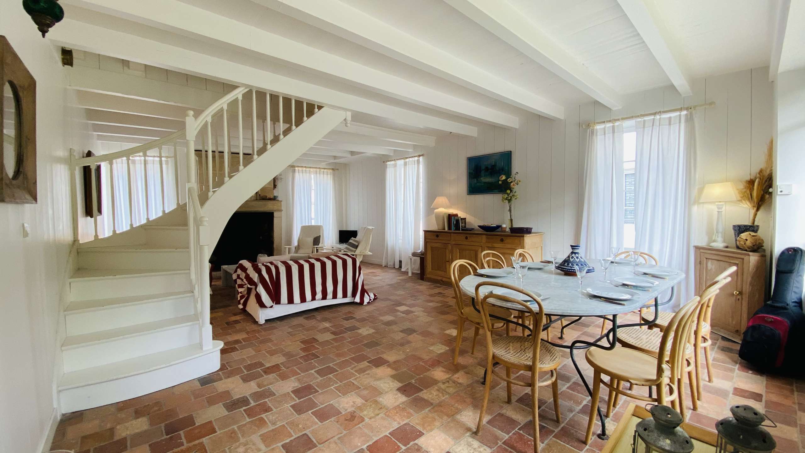 Photo 6 :  d'une maison située à La Couarde-sur-mer, île de Ré.