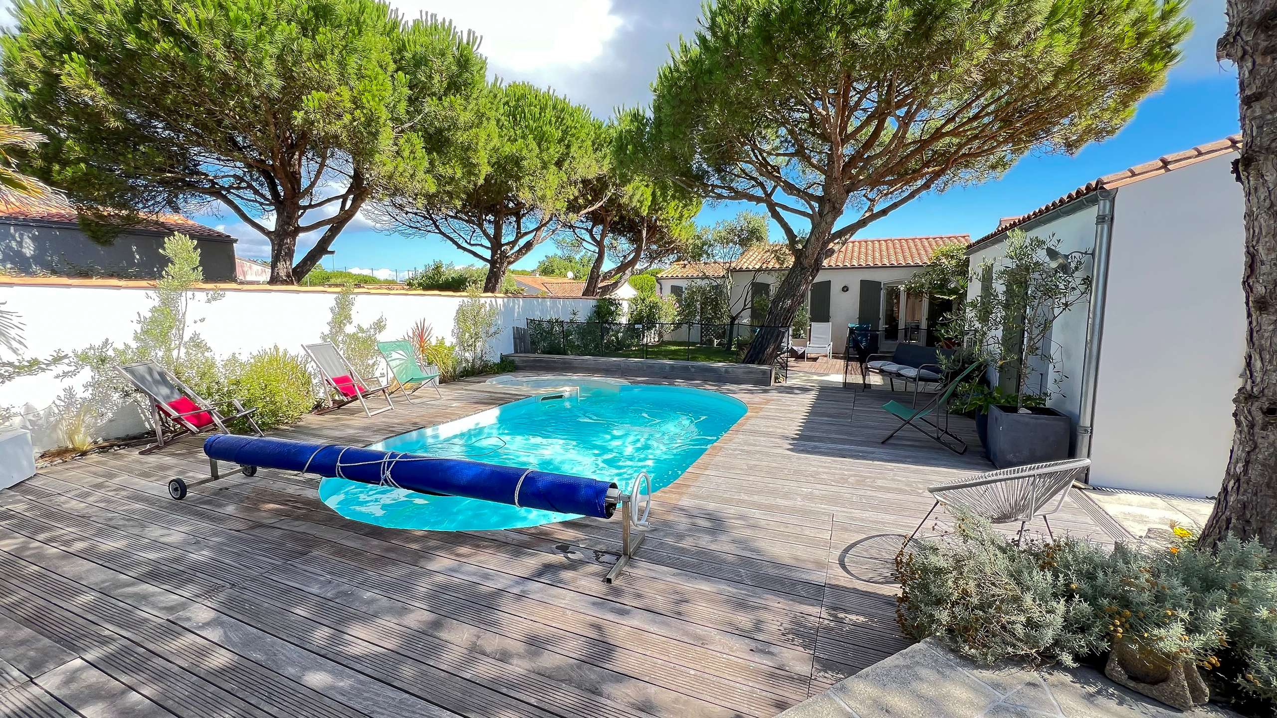 Photo 18 :  d'une maison située à Le Bois-Plage-en-Ré, île de Ré.