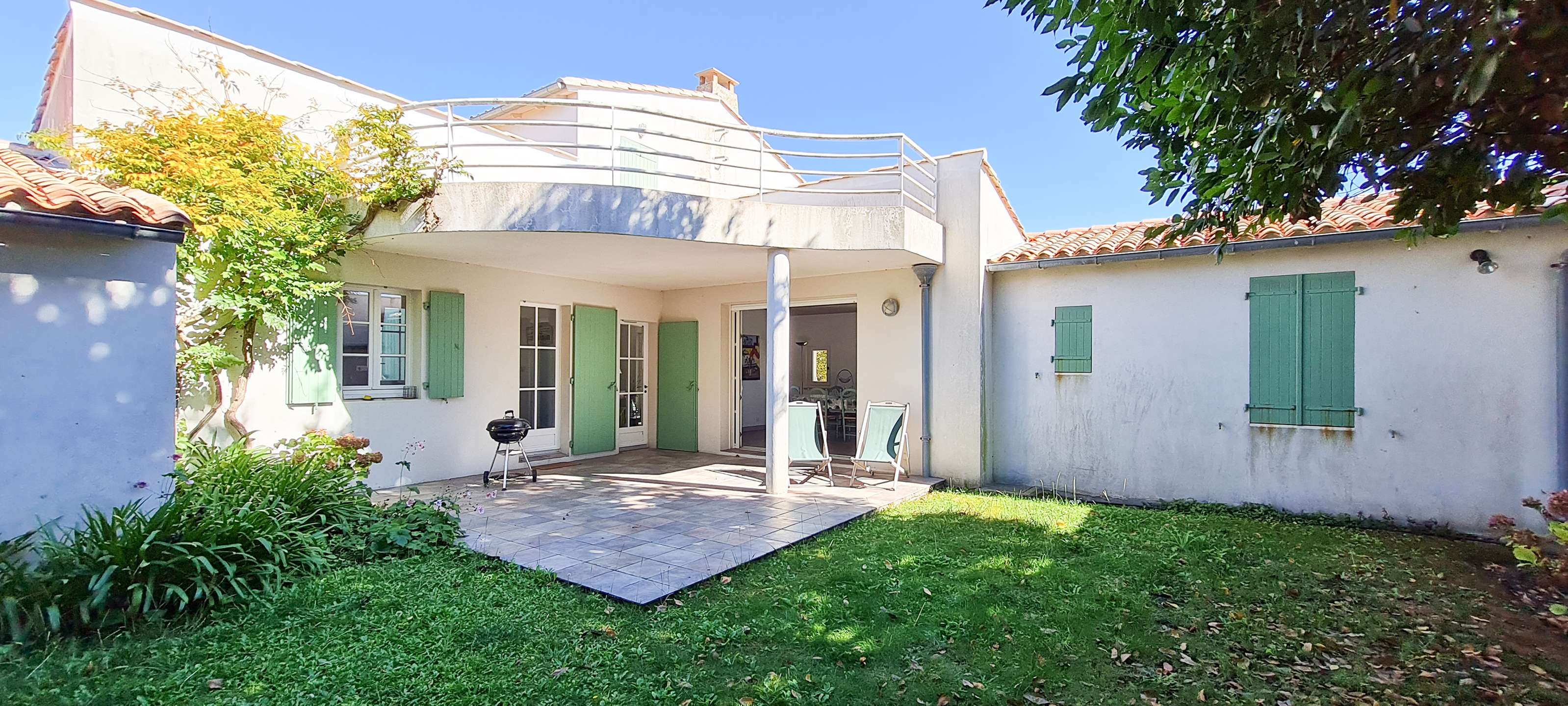 Photo 3 :  d'une maison située à La Couarde-sur-mer, île de Ré.