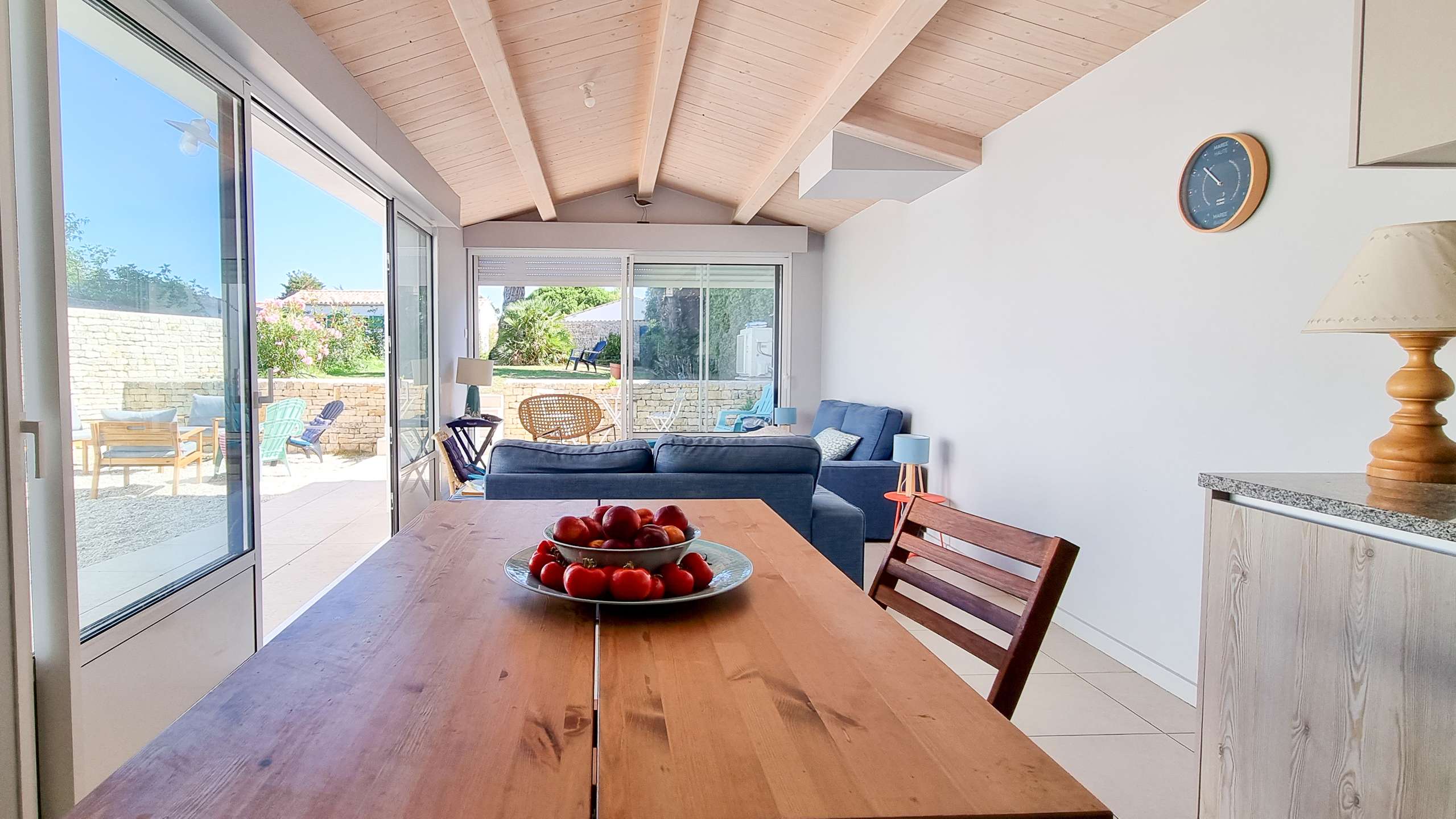 Photo 6 :  d'une maison située à Le Bois-Plage-en-Ré, île de Ré.