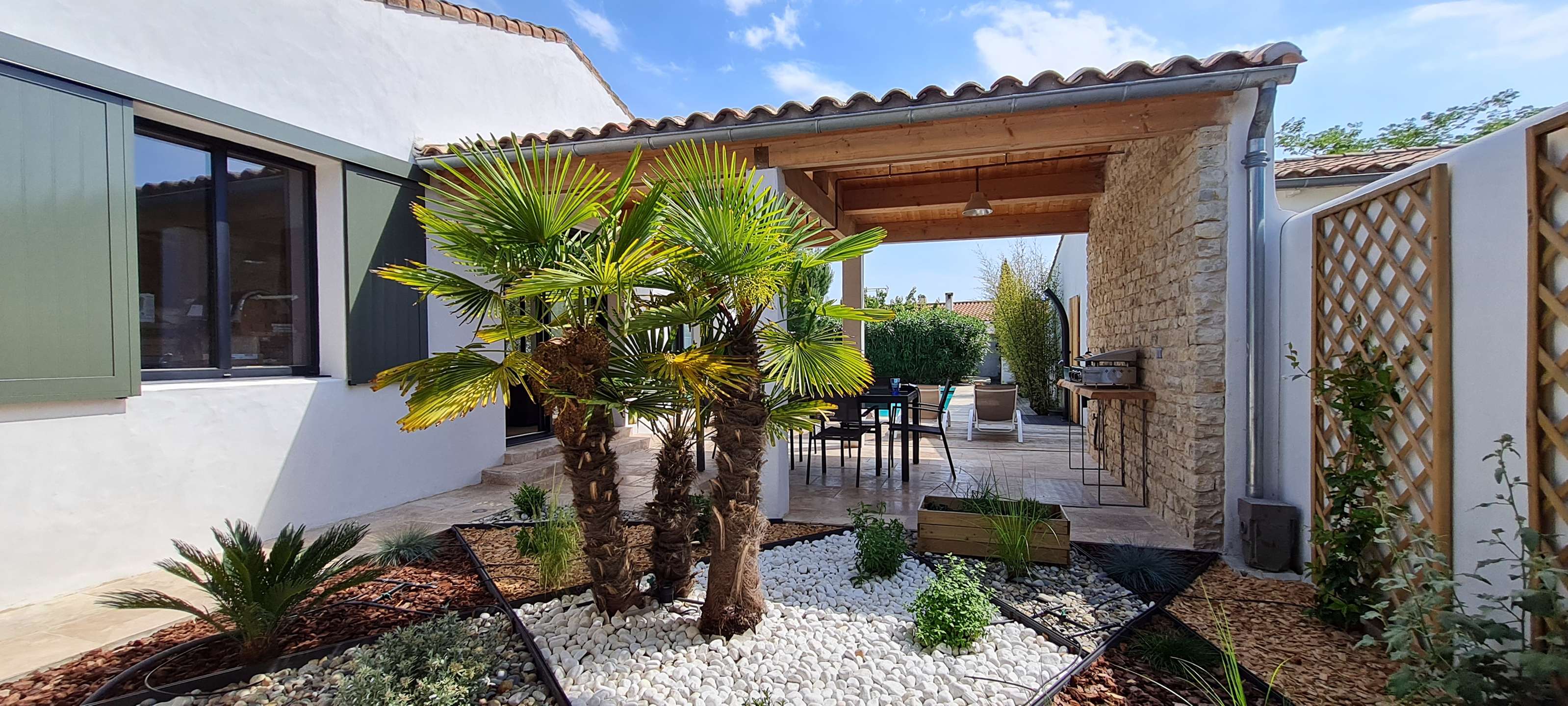 Photo 9 :  d'une maison située à La Flotte-en-Ré, île de Ré.