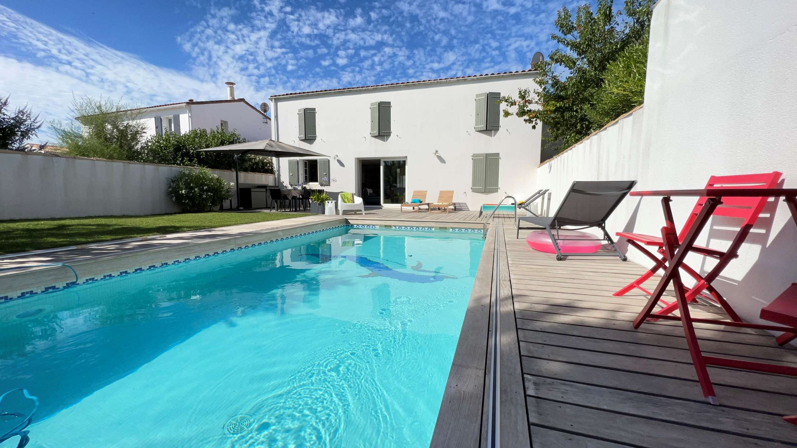 Photo 2 :  d'une maison située à Saint-Clément-des-Baleines, île de Ré.