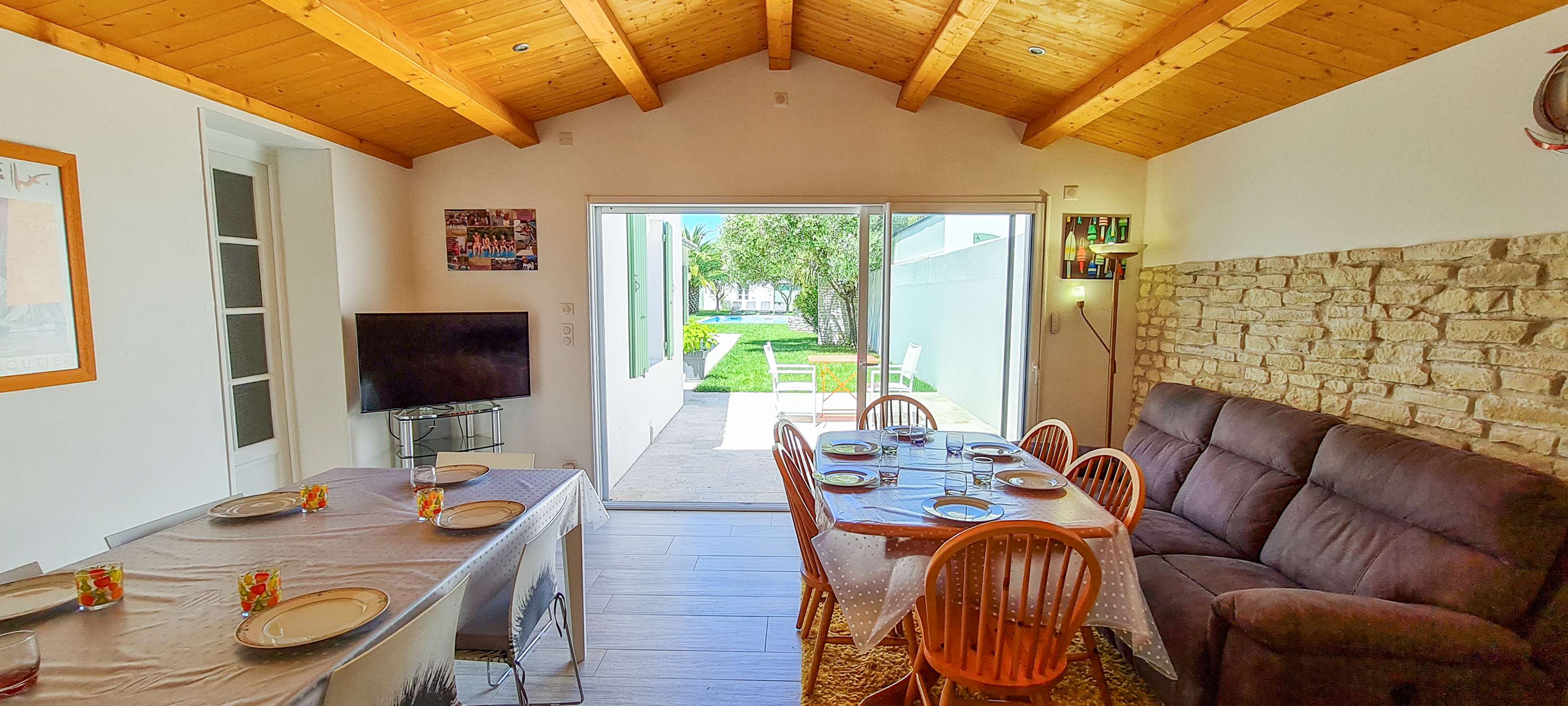 Photo 15 :  d'une maison située à Sainte-Marie-de-Ré, île de Ré.