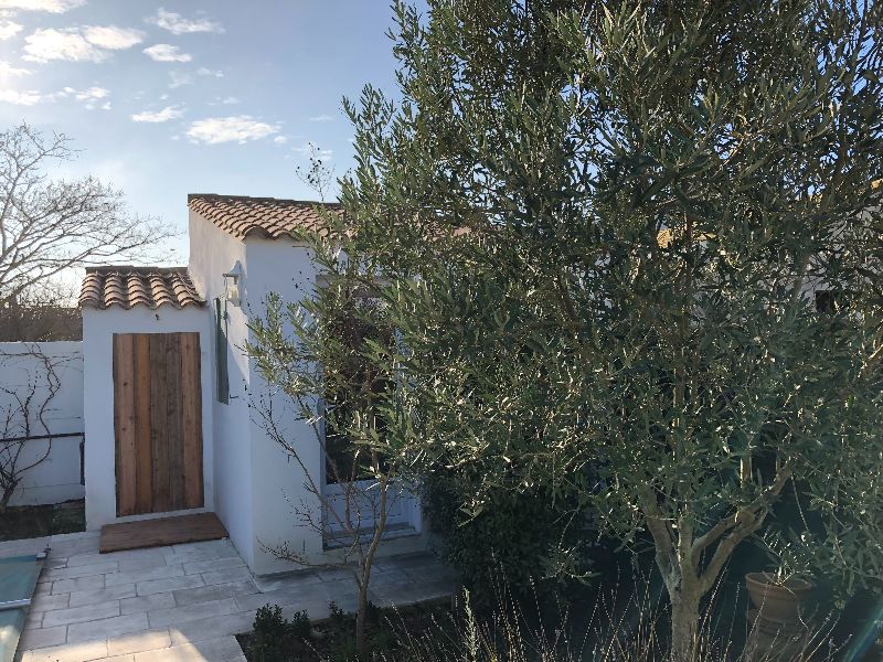 Photo 9 : JARDIN d'une maison située à Sainte-Marie-de-Ré, île de Ré.