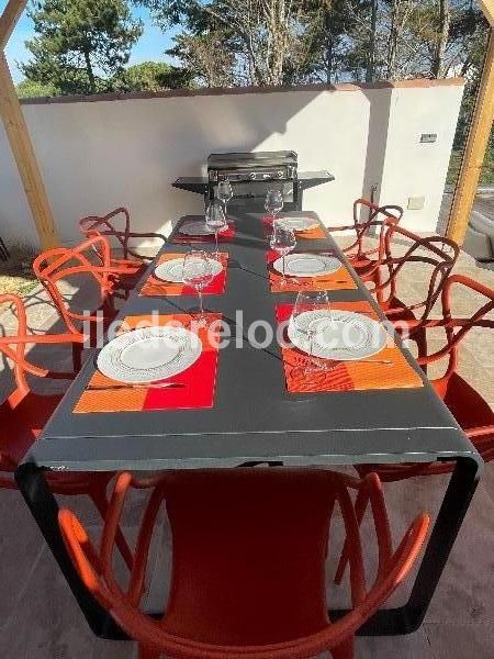 Photo 12 : TERRASSE d'une maison située à La Couarde-sur-mer, île de Ré.