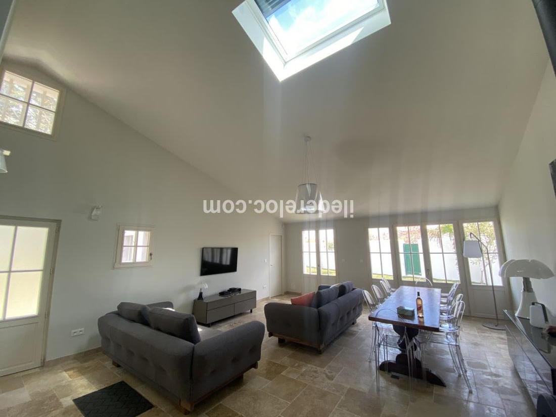 Photo 24 : SEJOUR d'une maison située à La Couarde-sur-mer, île de Ré.