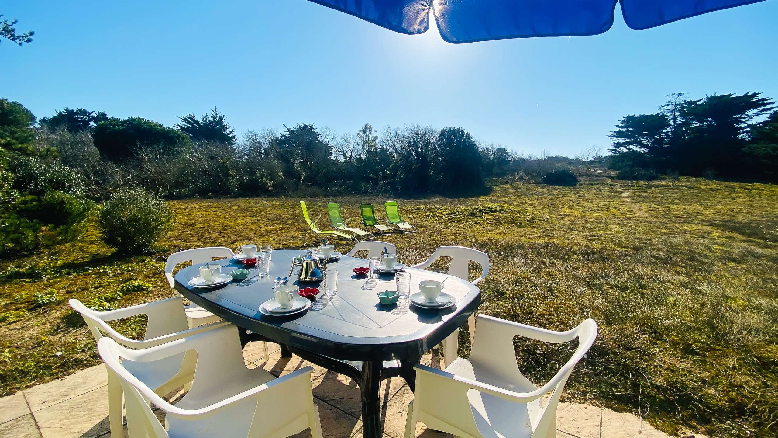 Photo 3 :  d'une maison située à Le Bois-Plage-en-Ré, île de Ré.