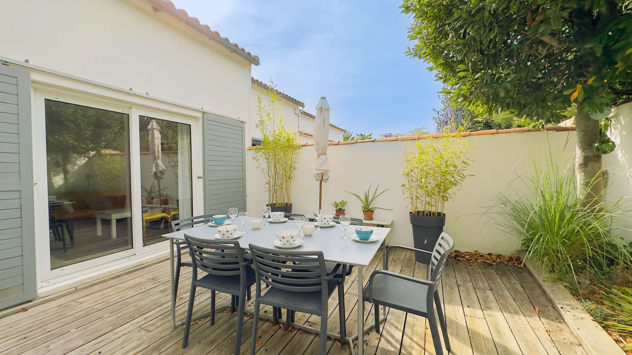 Photo 4 :  d'une maison située à La Couarde-sur-mer, île de Ré.