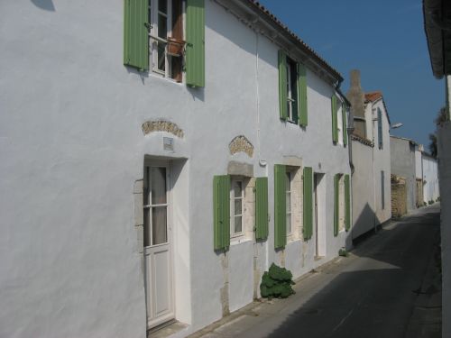Photo 1 : EXTERIEUR d'une maison située à Les Portes-en-Ré, île de Ré.
