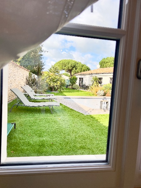 Photo 8 : JARDIN d'une maison située à La Flotte, île de Ré.