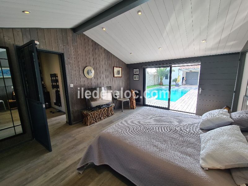 Photo 21 : CHAMBRE d'une maison située à Le Bois-Plage-en-Ré, île de Ré.