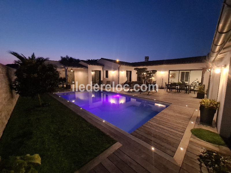 Photo 7 : PISCINE d'une maison située à Le Bois-Plage-en-Ré, île de Ré.
