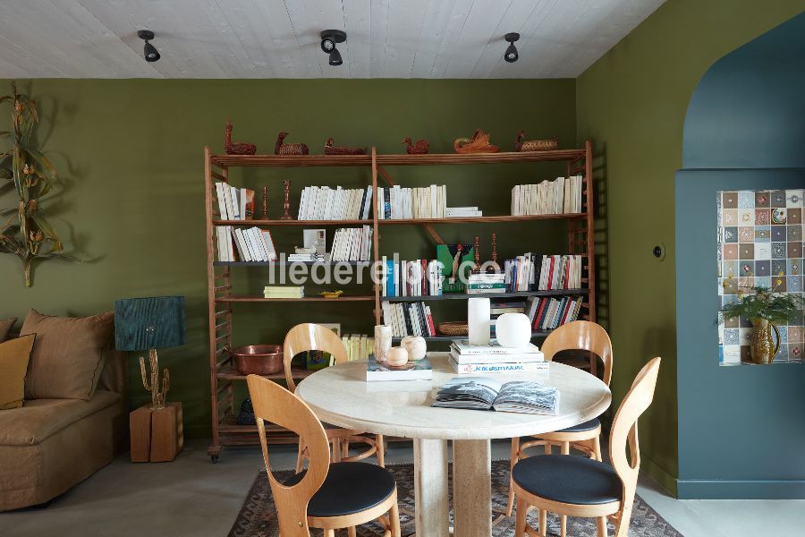 Photo 4 : SEJOUR d'une maison située à Le Bois-Plage-en-Ré, île de Ré.