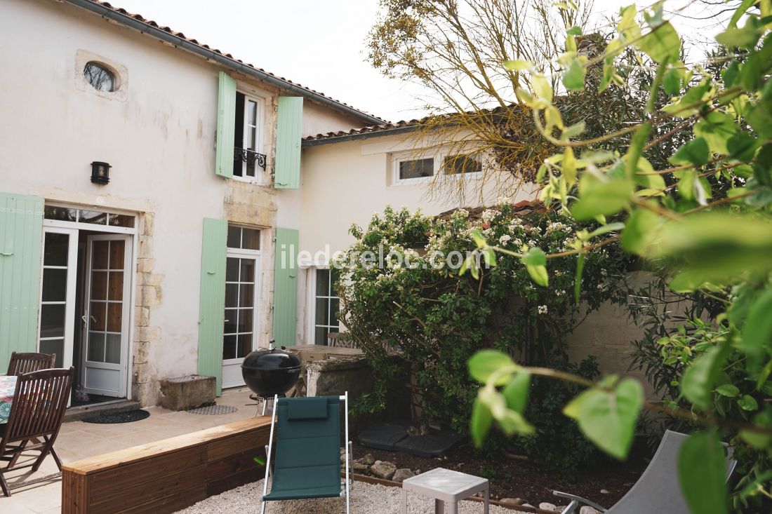 Photo 1 : ENTREE d'une maison située à Saint-Clément-des-Baleines, île de Ré.