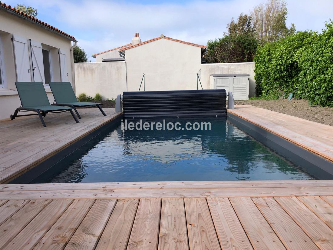 Photo 2 : PISCINE d'une maison située à Saint-Clément-des-Baleines, île de Ré.