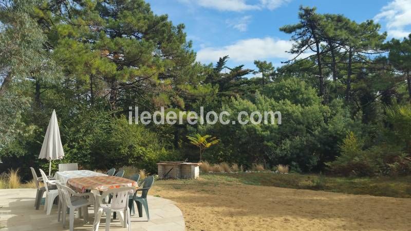 Photo 4 : TERRASSE d'une maison située à La Flotte-en-Ré, île de Ré.