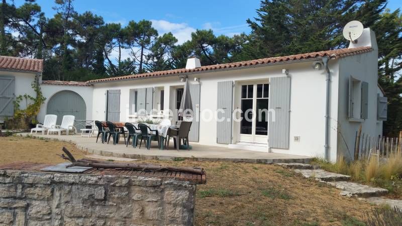 Photo 5 : TERRASSE d'une maison située à La Flotte-en-Ré, île de Ré.