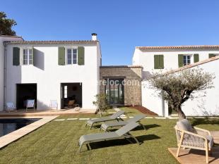 Ile de Ré:Somptueuse villa de 9 chambres et sa piscine privée