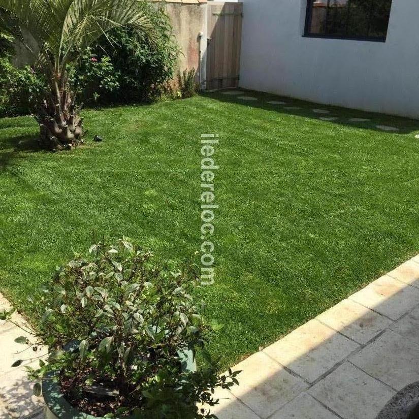 Photo 15 : JARDIN d'une maison située à Loix, île de Ré.