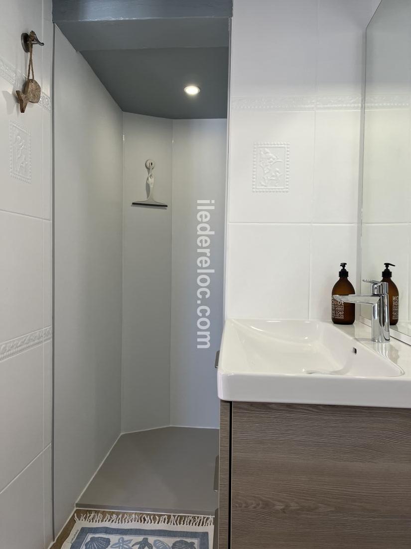 Photo 33 : SALLEDEBAIN d'une maison situ&eacute;e &agrave; Le Bois-Plage-en-R&eacute;, &icirc;le de R&eacute;.