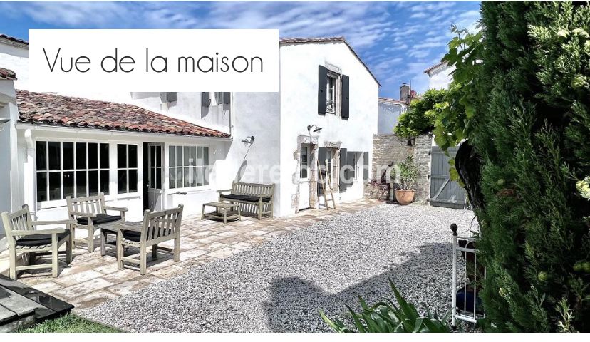 ile de ré Maison de charme avec 600m d