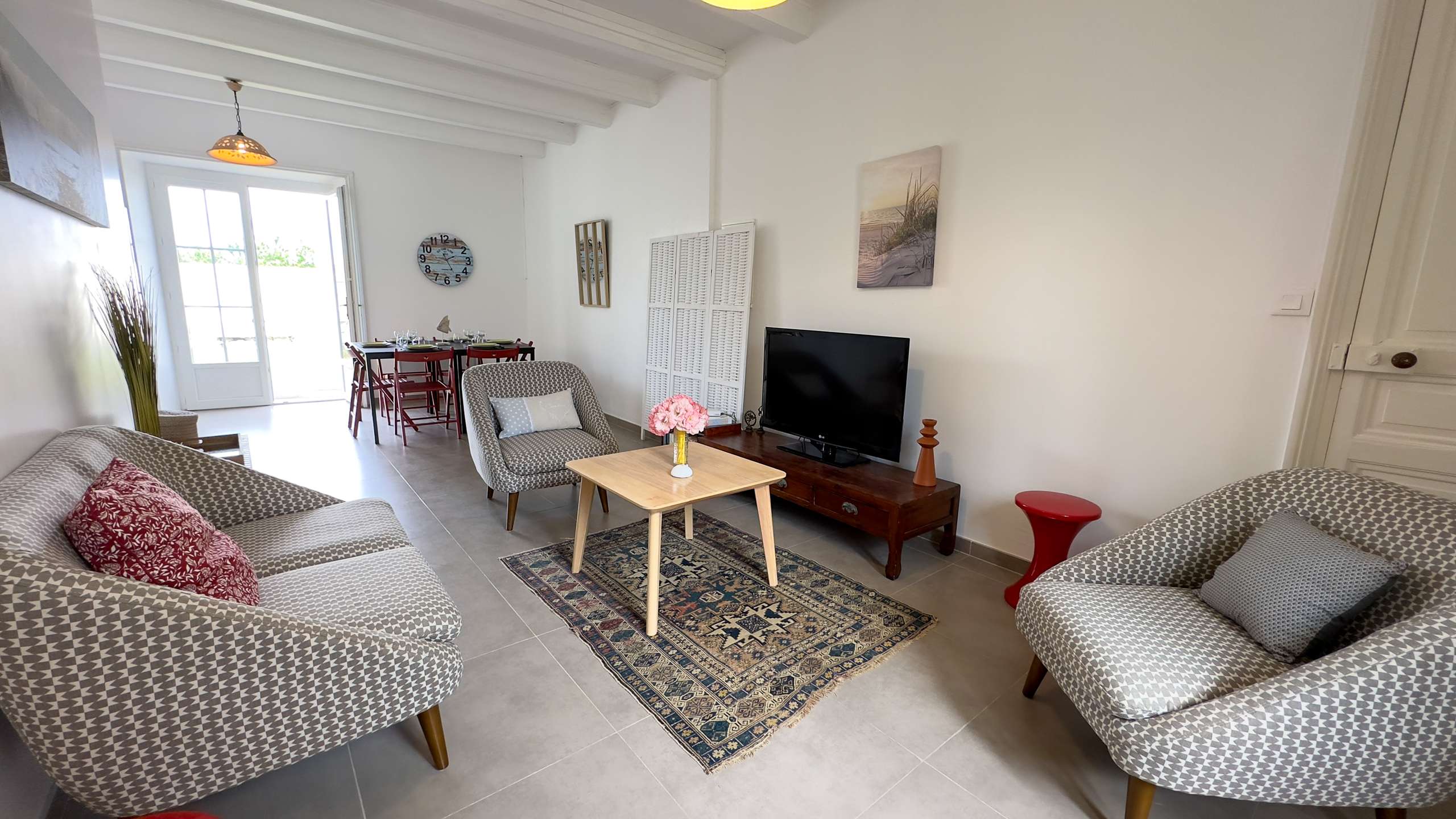 Photo 4 :  d'une maison située à Sainte-Marie, île de Ré.