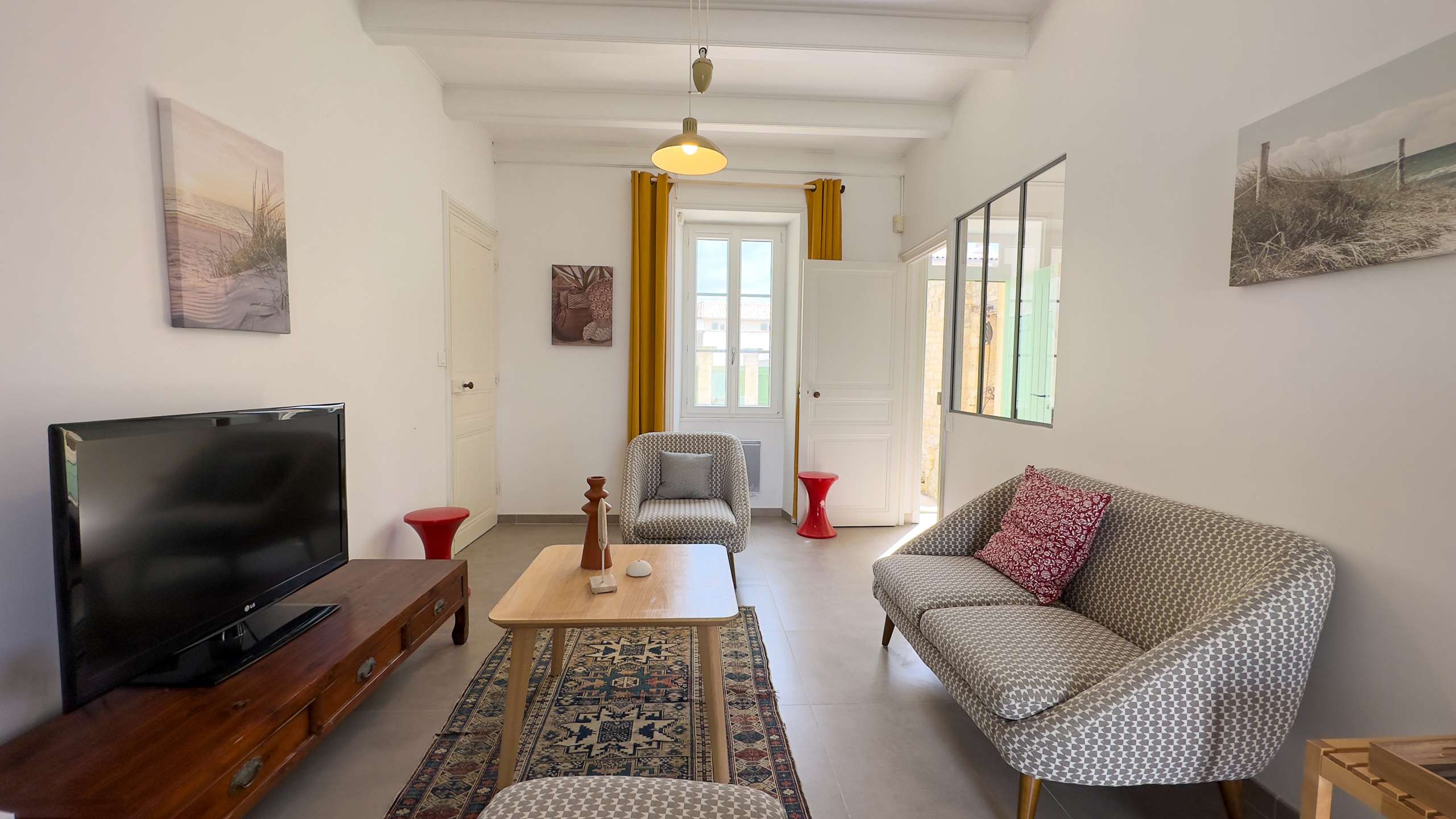 Photo 5 :  d'une maison située à Sainte-Marie, île de Ré.