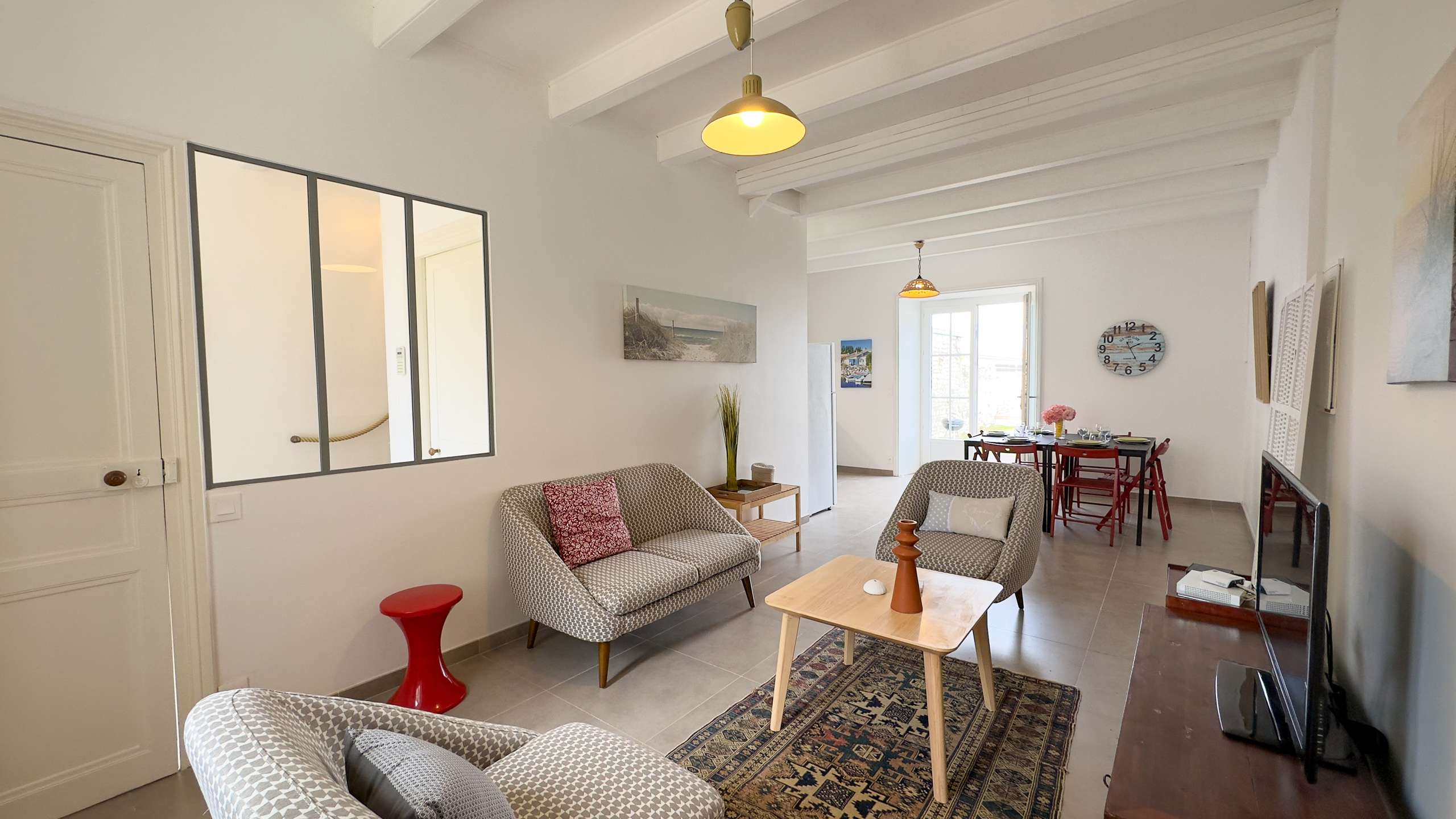 Photo 6 :  d'une maison située à Sainte-Marie, île de Ré.