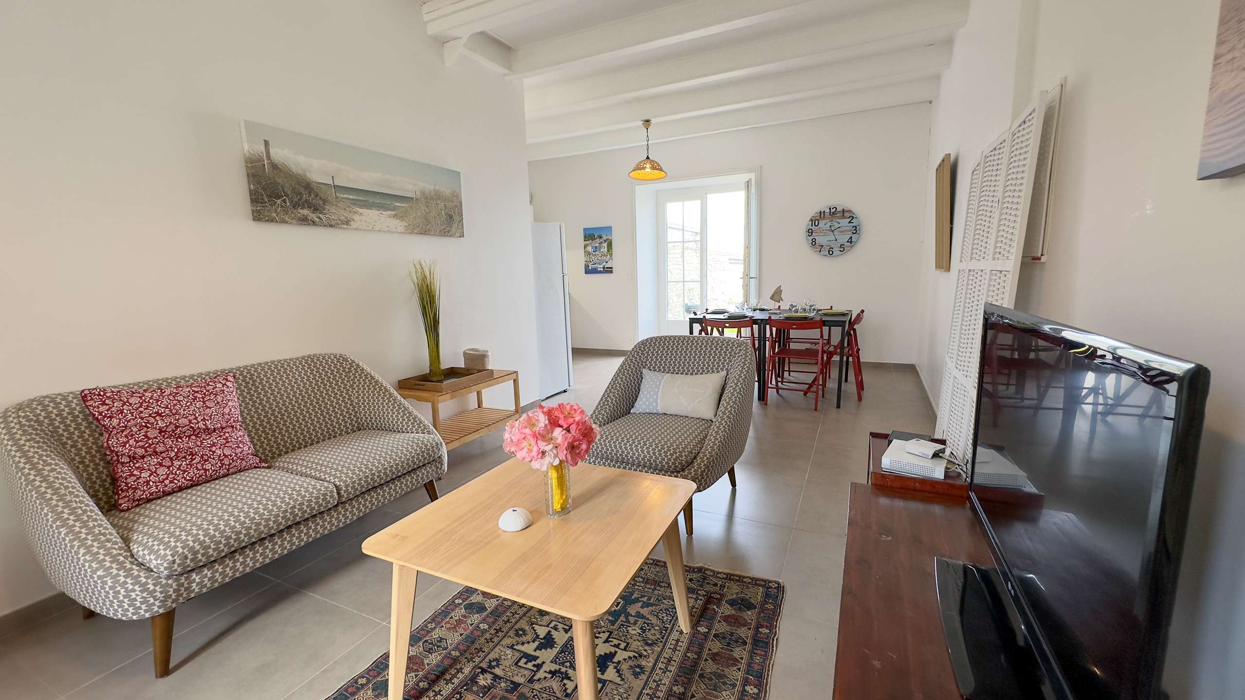 Photo 7 :  d'une maison située à Sainte-Marie, île de Ré.