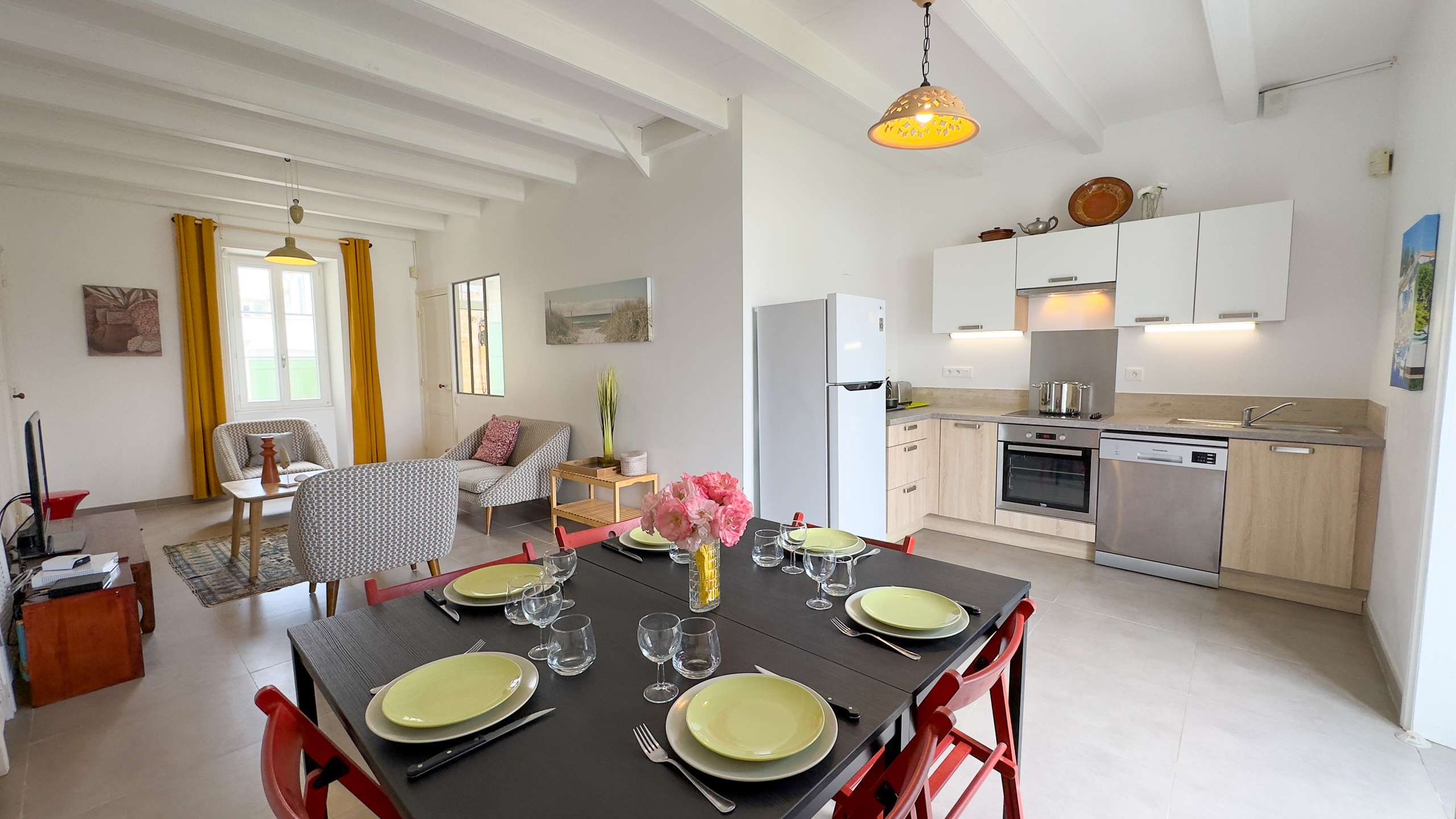 Photo 9 :  d'une maison située à Sainte-Marie, île de Ré.