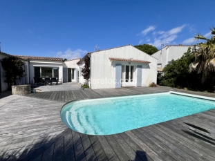 Ile de R&eacute;:Villa avec piscine chauffée - 300m de la plage