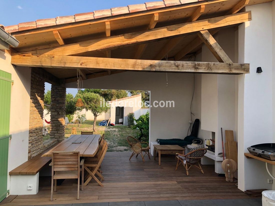 Photo 6 : PATIO d'une maison située à Saint-Clément-des-Baleines, île de Ré.