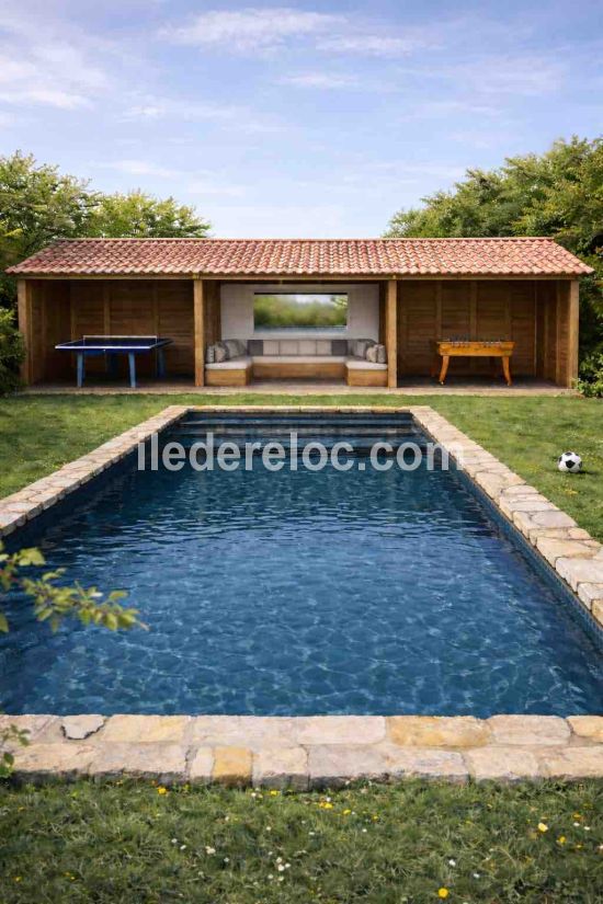 Photo 6 : NC d'une maison situ&eacute;e &agrave; Ars en R&eacute;, &icirc;le de R&eacute;.