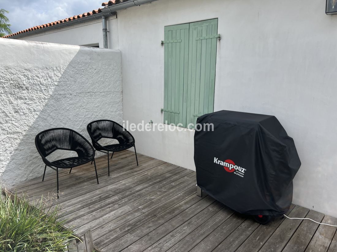 Photo 32 : TERRASSE d'une maison située à La Flotte-en-Ré, île de Ré.