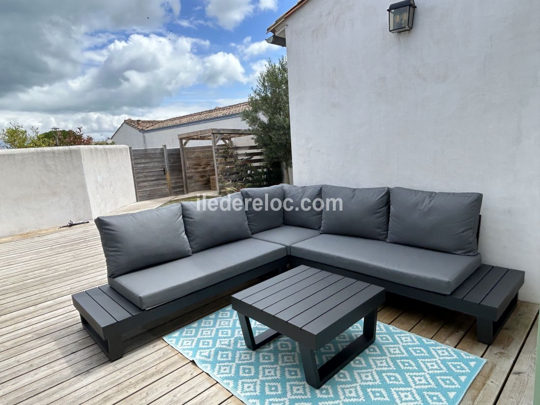 Photo 37 : TERRASSE d'une maison située à La Flotte-en-Ré, île de Ré.