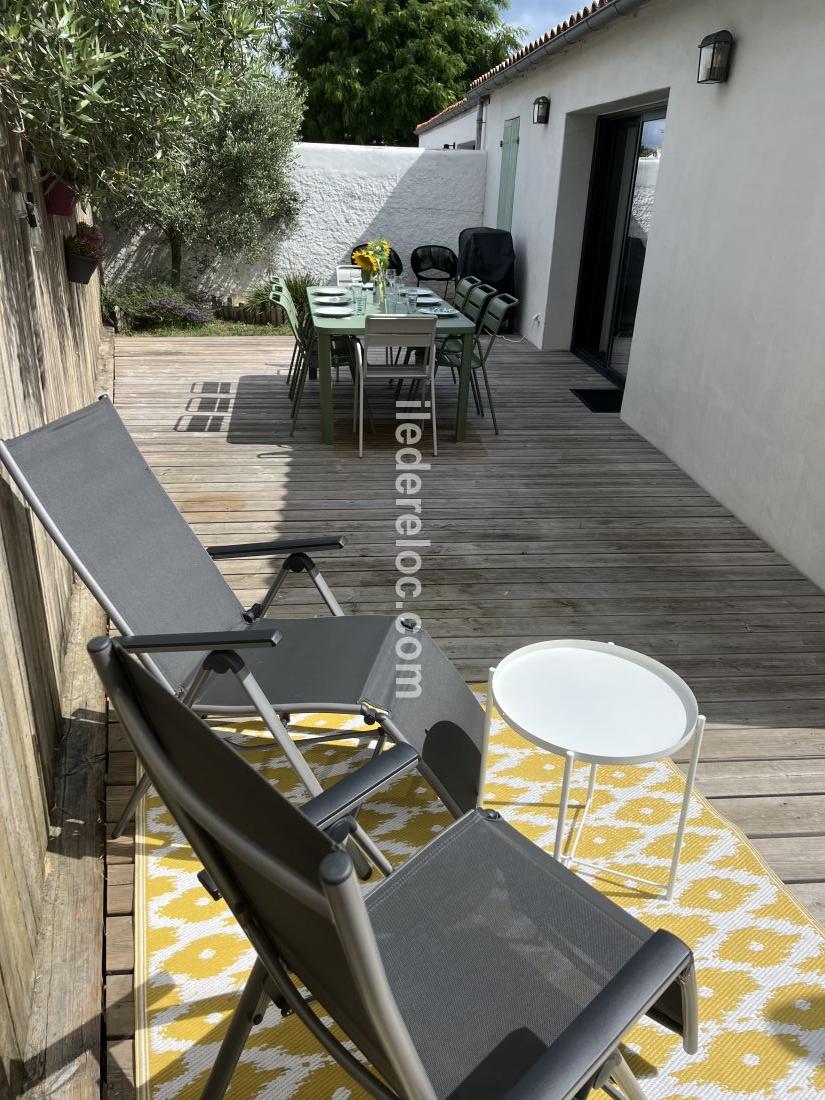 Photo 29 : TERRASSE d'une maison située à La Flotte-en-Ré, île de Ré.