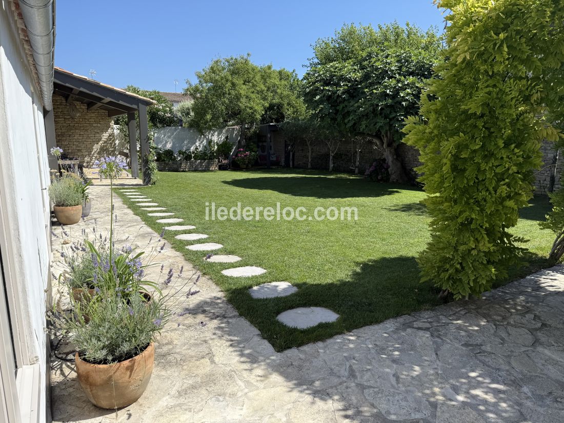 Photo 6 : JARDIN d'une maison située à Ars en Ré, île de Ré.