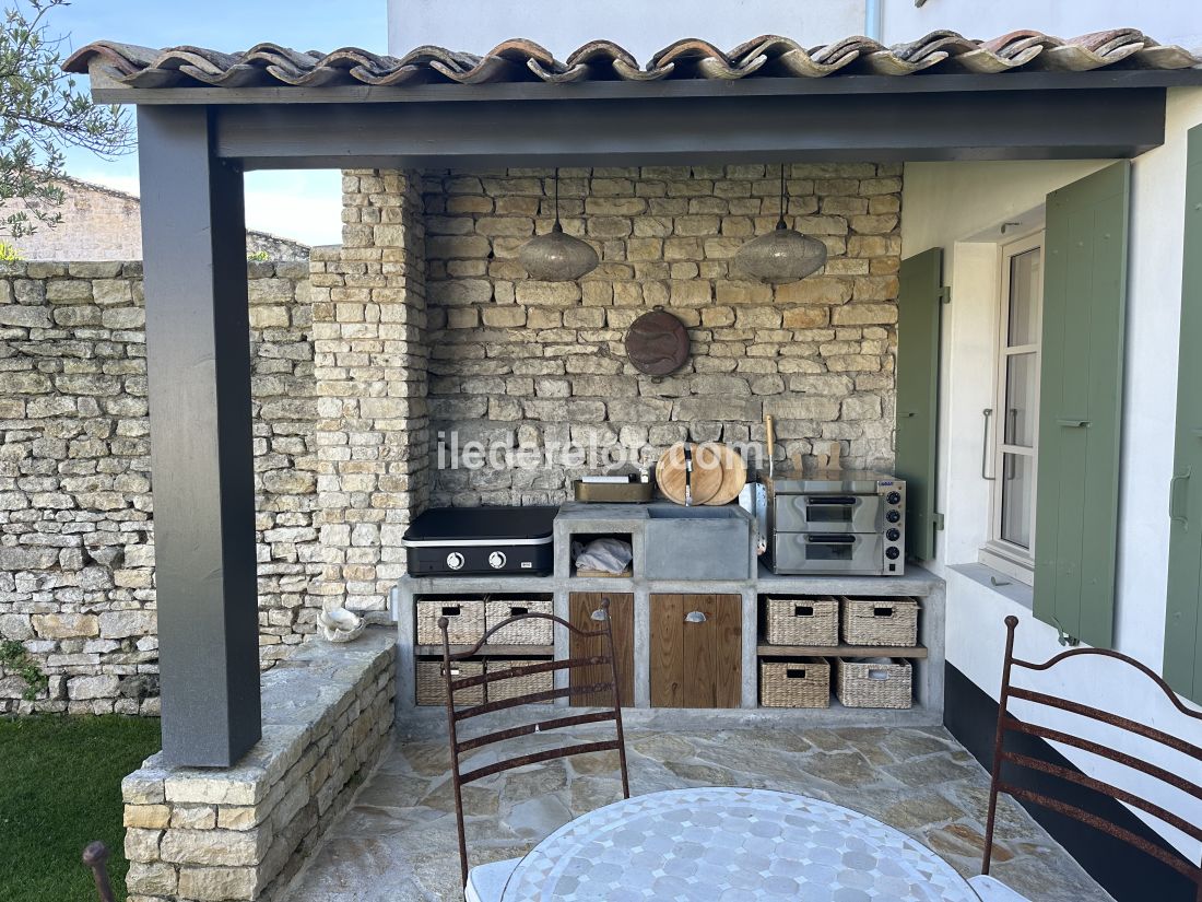 Photo 9 : JARDIN d'une maison située à Ars en Ré, île de Ré.