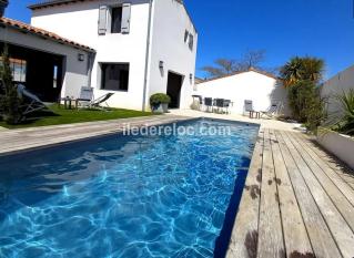 Ile de Ré:Loue villa ile de ré 4- la flotte (17) - piscine chauffée, 3 chambres suites par