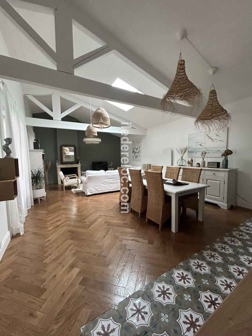 Photo 14 : SEJOUR d'une maison située à Les Portes-en-Ré, île de Ré.