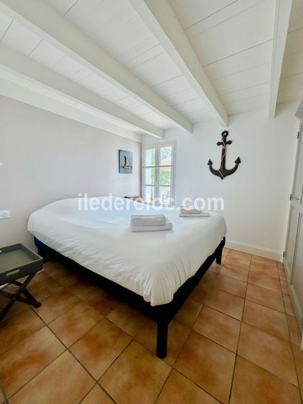 Photo 4 : CHAMBRE d'une maison située à La Flotte-en-Ré, île de Ré.
