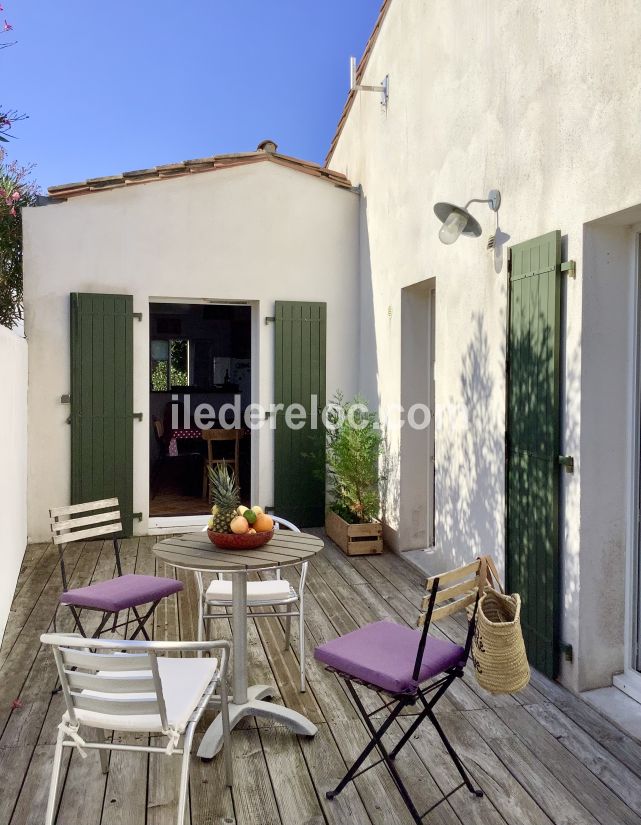 Photo 25 : PATIO d'une maison située à Sainte-Marie-de-Ré, île de Ré.