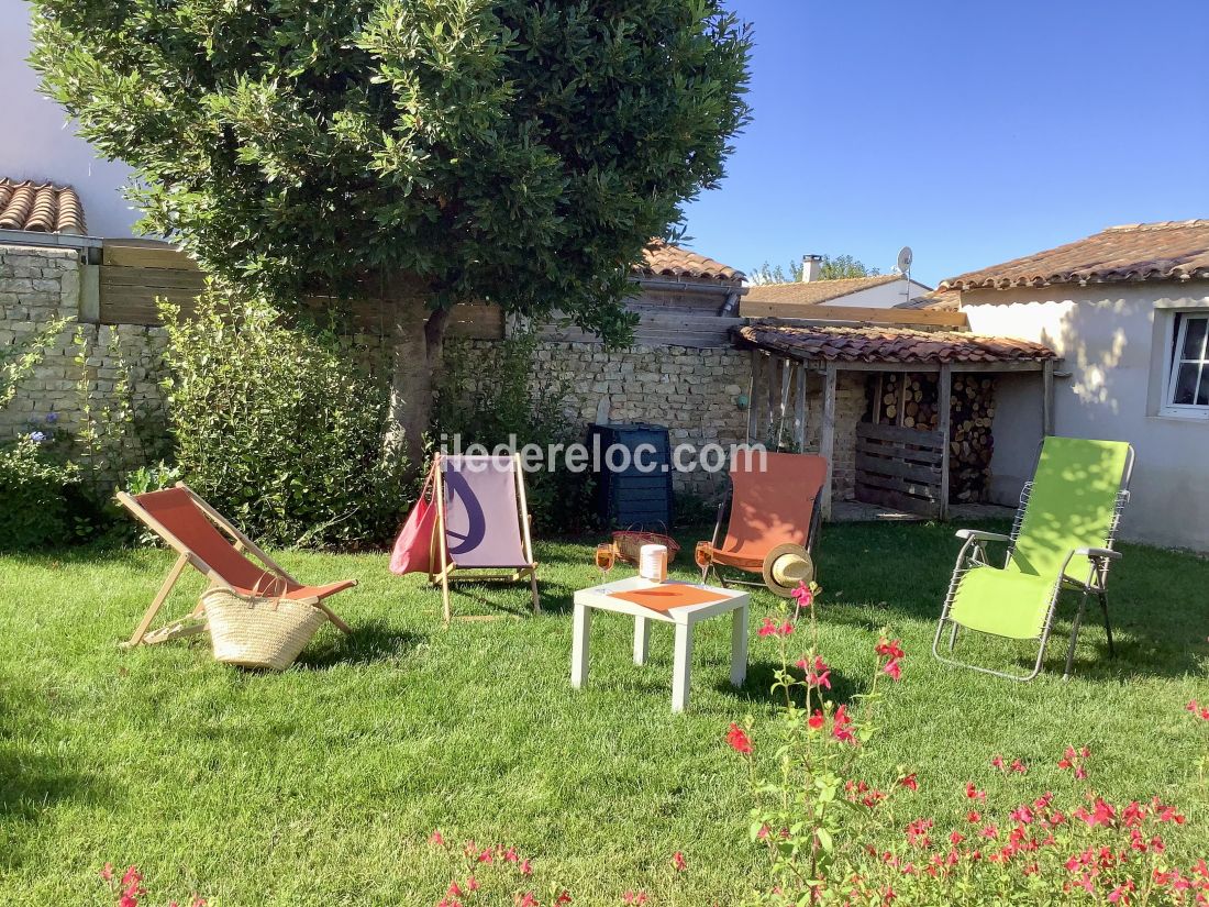 Photo 5 : JARDIN d'une maison située à Sainte-Marie-de-Ré, île de Ré.