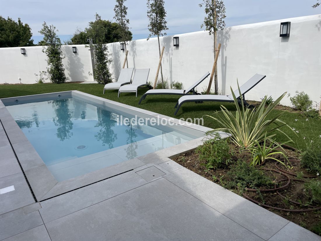 Photo 14 : PISCINE d'une maison située à Le Bois-Plage-en-Ré, île de Ré.